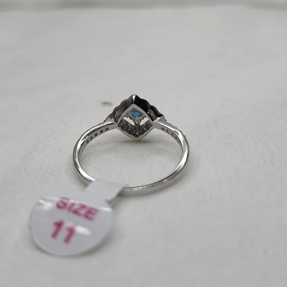 AQUAMARINE RING - Picture 8 of 9